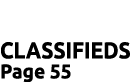 CLASSIFIEDS Page 55