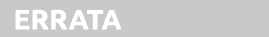  ERRATA