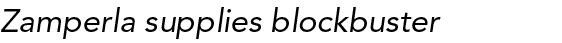 Zamperla supplies blockbuster