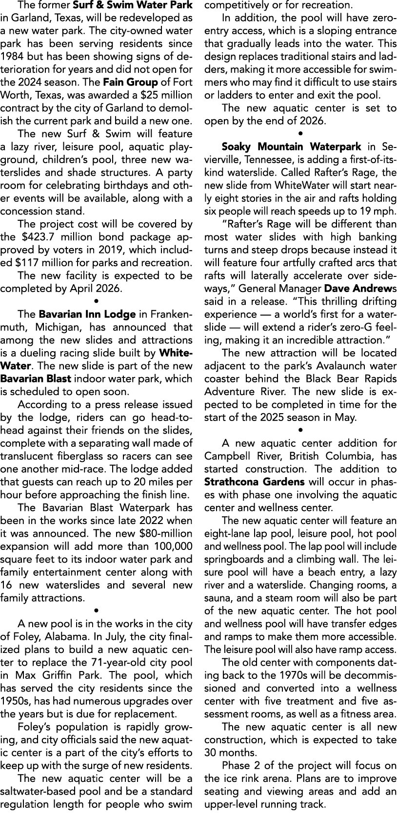 The former Surf & Swim Water Park in Garland, Texas, will be redeveloped as a new water park. The city owned water pa...