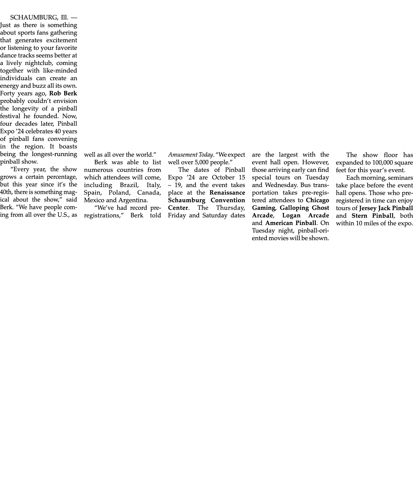 SCHAUMBURG, Ill. — Just as there is something about sports fans gathering that generates excitement or listening to y...