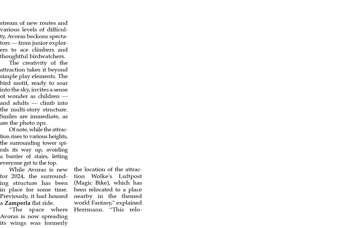 stream of new routes and various levels of difficulty, Avoras beckons spectators — from junior explorers to ace climb...